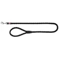 Leine CAVO rund - schwarz L-XL: 1,00m/18mm