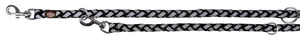 CAVO Leine rund reflektierend umschaltbar, schwarz S-M: 2,00m/12mm