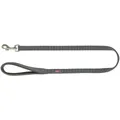 PREMIUM-Leine mit gepolstertem Griff – GraphitXS: 1,20 m/10 mm