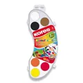 Wasserfarben Kores Akuarelllas 12 Farben, Durchmesser 25 mm