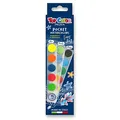 Pasuto Toy Color Aquarellfarben - 15 Farben, 22 mm