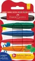 Faber-Castell Palmwachs-Kreiden – 6 Farben