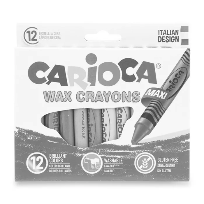 Hauptbild des Produkts Voskovky Carioca Wax Crayon Jumbo 12 barev