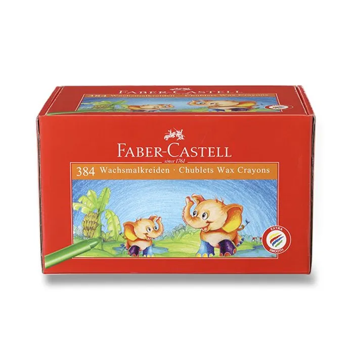 Hauptbild des Produkts Voskovky Faber-Castell 384 ks, 12 barev