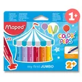 Maped Wax JUMBO, dreieckig 12 Farben