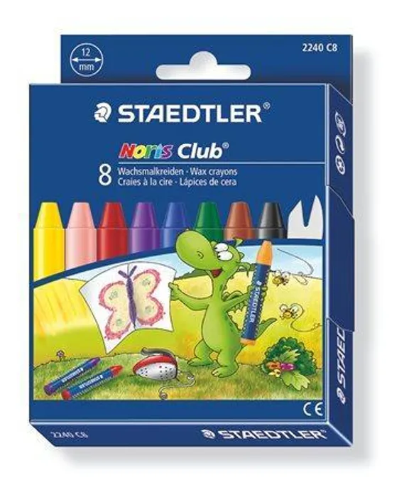 Hauptbild des Produkts Voskovky "Noris Club", 8 barev, průměr 12 mm, STAEDTLER