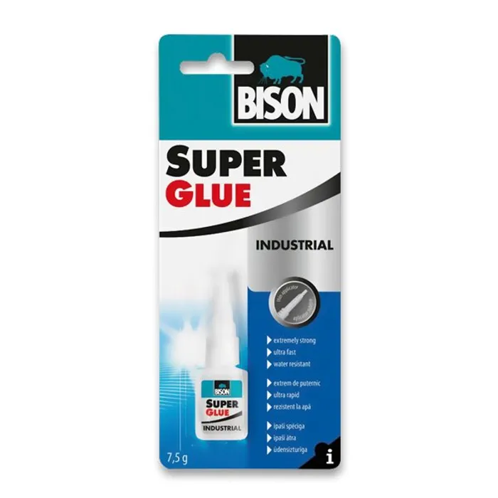Hauptbild des Produkts Vteřinové lepidlo Bison Super Glue Profi 7,5 g