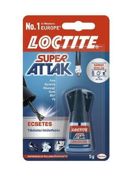 Hauptbild des Produkts Vteřinové lepidlo "Loctite Super Bond", 5 g, HENKEL