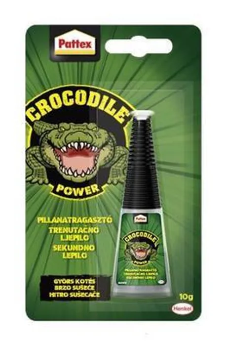 Hauptbild des Produkts Vteřinové lepidlo "Pattex Crocodile", 10 g, HENKEL
