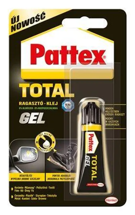 Hauptbild des Produkts Vteřinové lepidlo "Pattex Total Gel", 8g, HENKEL