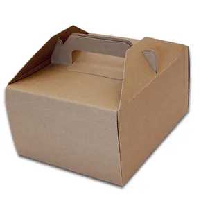Dessertbox KRAFT 18,5x15x9,5 cm [50 Stück]