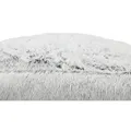 Weiteres Produktbild Hohes Kissen HARVEY Rechteck 100 x 70 cm, weicher Bezug mit langem Flor, weiß/schwarz