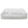 Weiteres Produktbild Hohes Kissen HARVEY, Rechteck 80 x 60 cm, weicher Bezug mit langem Flor, weiß/schwarz