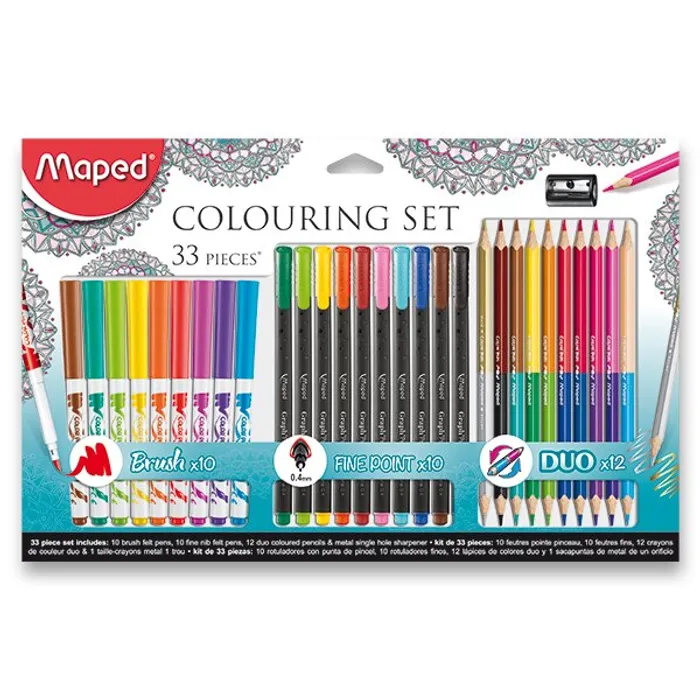 Hauptbild des Produkts Výtvarná sada Maped Coloring set souprava, 33 ks