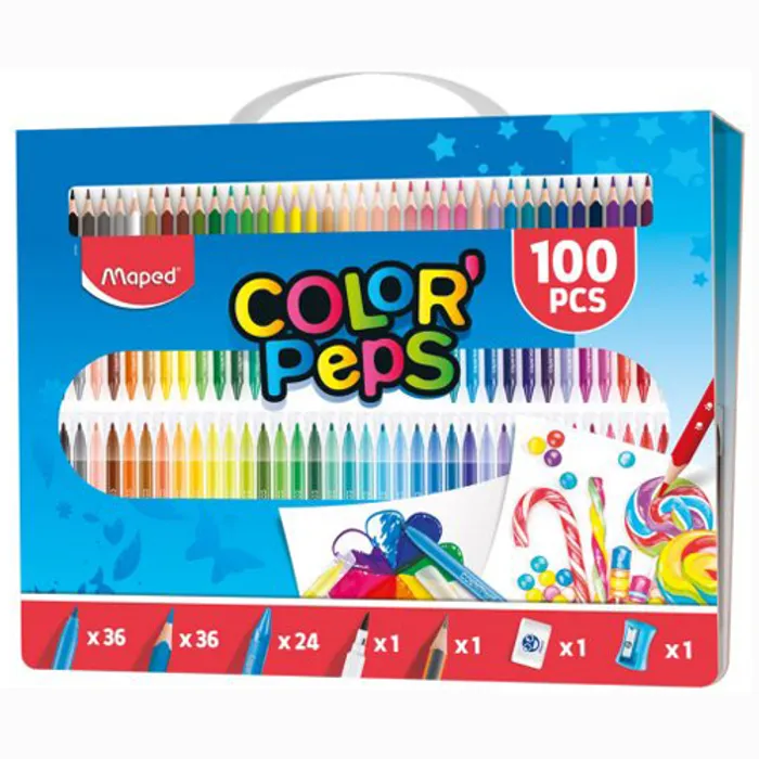 Hauptbild des Produkts Výtvarná souprava Color’Peps Box 100 ks