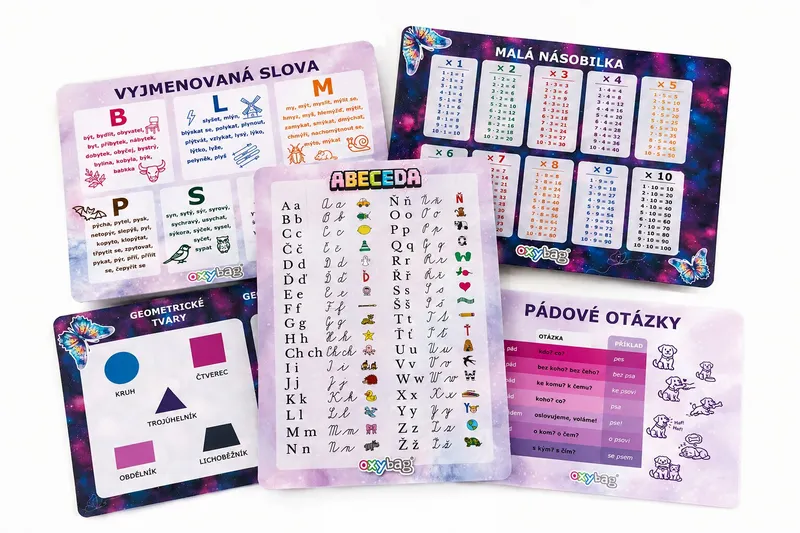 Hauptbild des Produkts Vzdělávací karty A4 Motýl sada