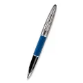 Waterman Carene Contemporary Blue & Gunmetal ST F Spitze
