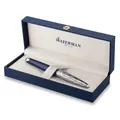 Waterman Carene Made in France DLX Blue CT Füllfederhalter, Feder F