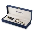 Waterman Carene Reflections of Paris SE DLX Black GT plnicí pero hrot M