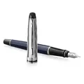 Weiteres Produktbild Waterman Expert Made in France DLX Blue CT Füllfederhalter, Feder M