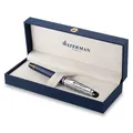 Waterman Expert Made in France DLX Blue CT Füllfederhalter, Feder M