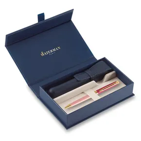 Waterman Hémisphere Colour Blocking Pink GT Kugelschreiber, Geschenkset mit Lederetui