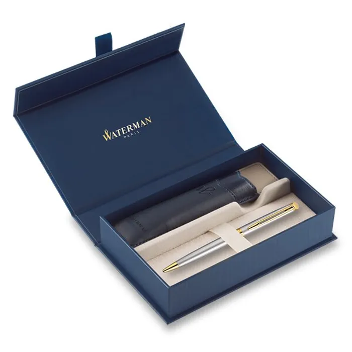Hauptbild des Produkts Waterman Hémisphere Essential Stainless Steel GT kuličkové pero, dárková kazeta s pouzdrem