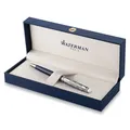 Waterman Hémisphere Made in France DLX Blue CT Kugelschreiber