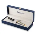Waterman Hémisphére Reflections of Paris SE DLX Black GT Füllfederhalter, M-Feder