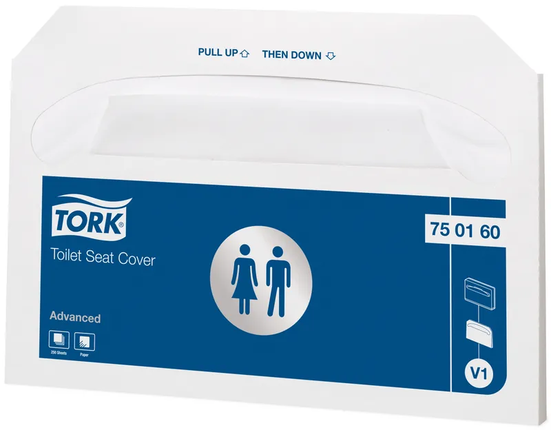 Hauptbild des Produkts WC podložky papírové TORK Vipseat Cover - splachovatelné [250 ks]