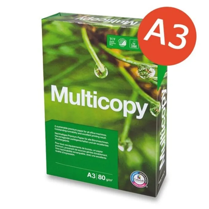 Hauptbild des Produkts Xerografický papír A3 80g Multicopy