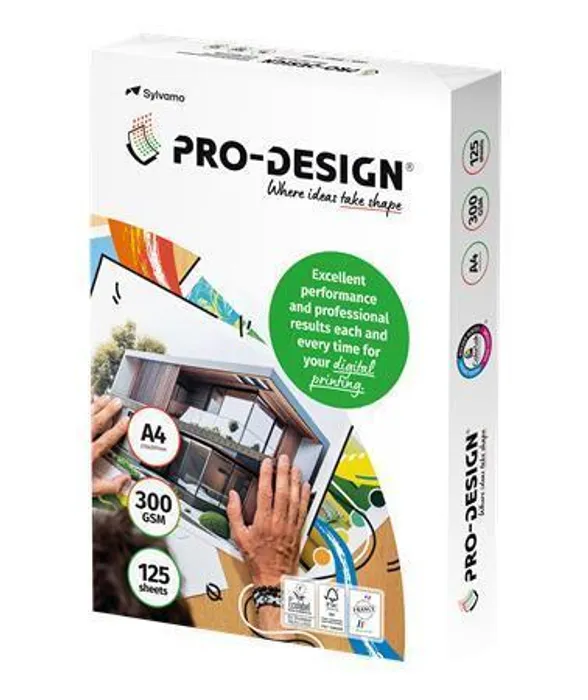 Hauptbild des Produkts Xerografický papír, A4, 300 g, digitální, PRO-DESIGN [125 listů]