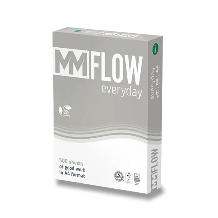 Hauptbild des Produkts Xerografický papír MM Flow Everyday A4, 80 g, 5 x 500 listů