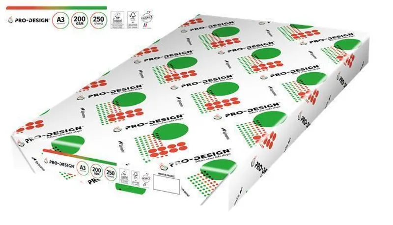 Hauptbild des Produkts Xerografický papír, pro digitální tisk, A3, 200g, PRO-DESIGN