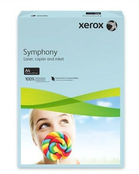 Hauptbild des Produkts Xerografický papír "Symphony", modrá, A4, 80g, XEROX