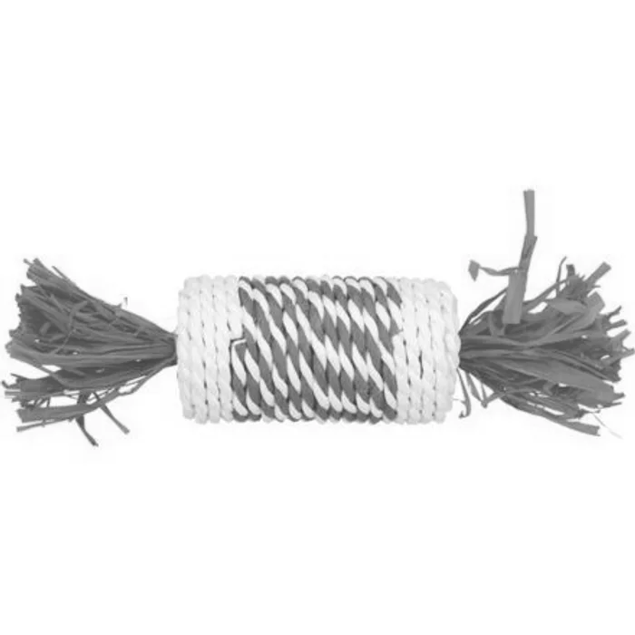 Hauptbild des Produkts Xmas Candy Roll - 100 % přírodní hračka pro hlodavce, 18 cm, červená/bílá