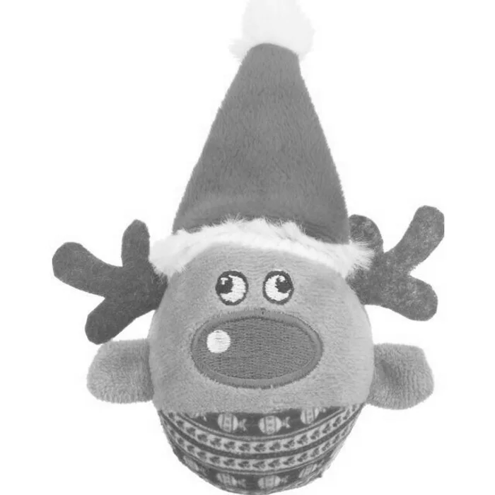 Hauptbild des Produkts Xmas REINDEER - vánoční plyšový míček sob, chrastící, 6 x 12 cm