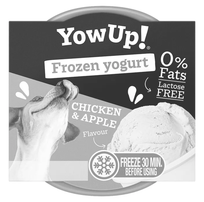 Hauptbild des Produkts YOWUP Frozen Yoghurt - zmrzlinový jogurt s příchutí kuřete a jablka 110 g