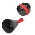 YZSY Bluetooth-Lautsprecher SALI, 3W, schwarz, Lautstärkeregler, klappbar, wasserdicht