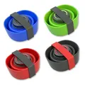 YZSY Bluetooth-Lautsprecher SALI, 3W, blau, Lautstärkeregler, klappbar, wasserdicht