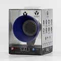 YZSY Bluetooth-Lautsprecher SALI, 3W, blau, Lautstärkeregler, klappbar, wasserdicht