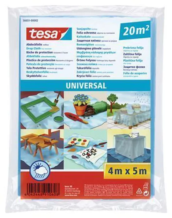Hauptbild des Produkts Zakrývací fólie "Universal 56651", 5 m x 4 m, TESA