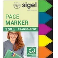 Weiteres Produktbild Lesezeichen, 5x40 Karten, 12x45 mm SIGEL Pfeile, gemischte Farben