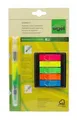 Büroklammern, Farbmix, Folie, 5 x 40 Stück, + Textmarker, SIGEL