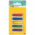 Weiteres Produktbild Lesezeichen mit Magazin, 5x20 Blatt, 11,9x43,2 mm, Pfeilform, gemischte Farben, 3M POSTIT