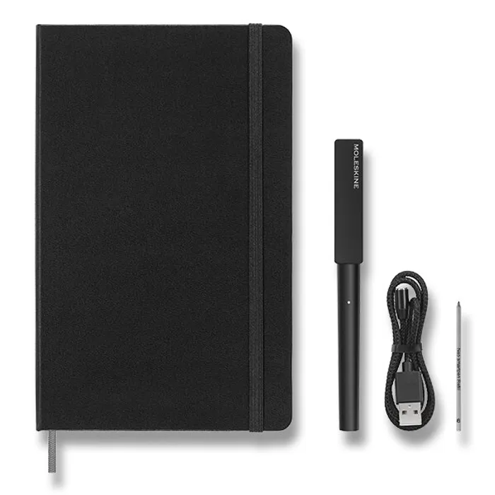 Hauptbild des Produkts Zápisník a pero Moleskine Smart Writing zápisník linkovaný, L