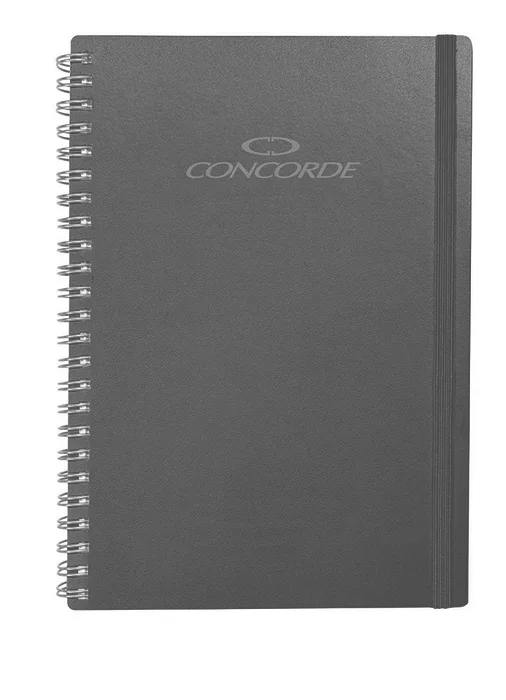 Hauptbild des Produkts Zápisník CONCORDE Spiral A5 linka 9mm,80l, černá
