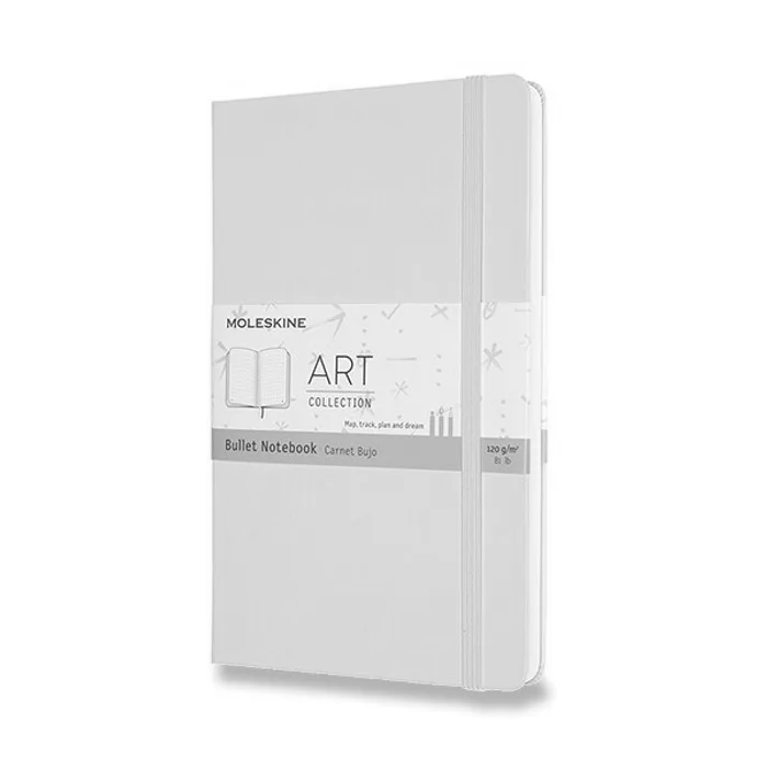 Hauptbild des Produkts Zápisník Moleskine Art Bullet - tvrdé desky L, tečkovaný, světle modrý