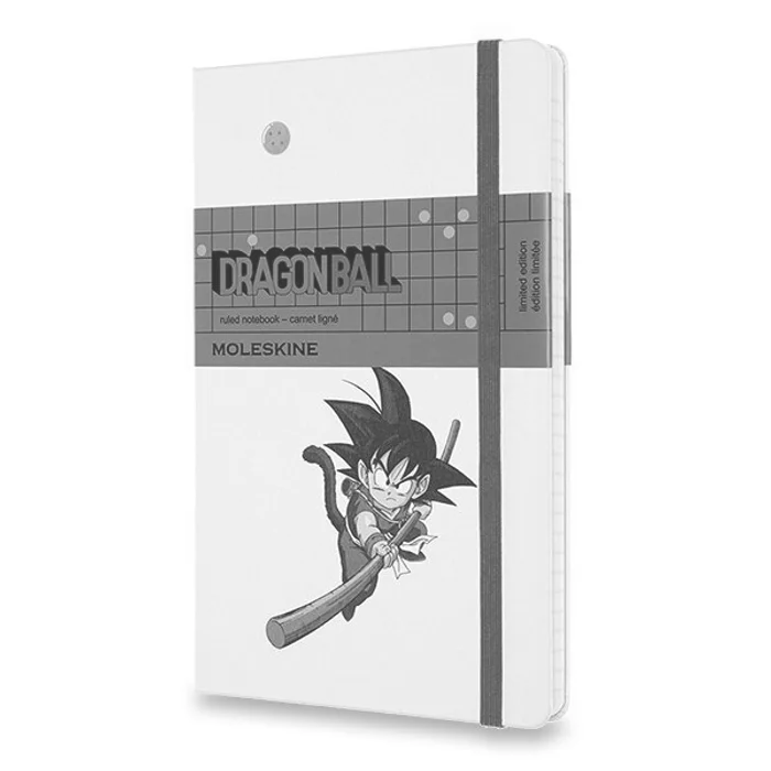 Hauptbild des Produkts Zápisník Moleskine Dragon Ball - tvrdé desky L, linkovaný, Goku