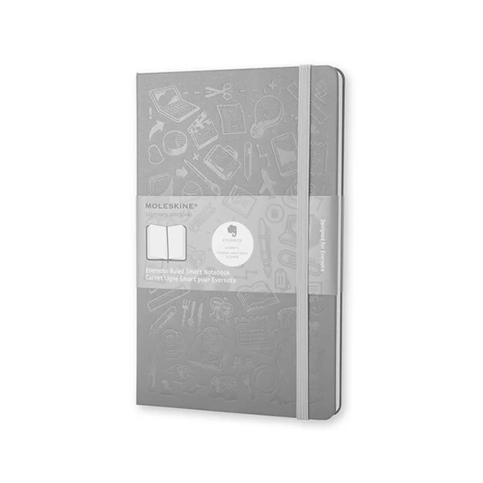 Hauptbild des Produkts Zápisník Moleskine Evernote - tvrdé desky L, linkovaný, šedý